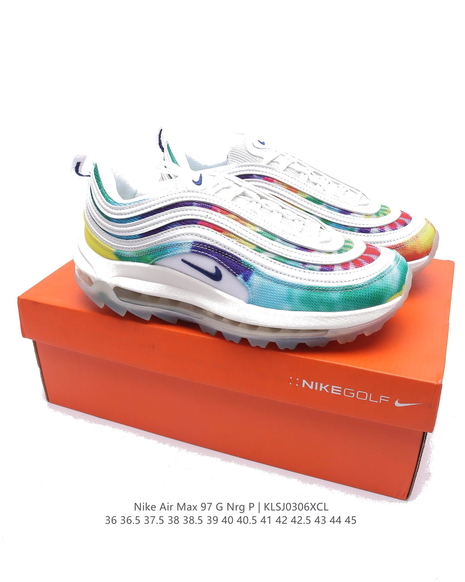 Nike Air Max 97 NRG White&Colorful CK1209-001 Dames & Heren Schoenen