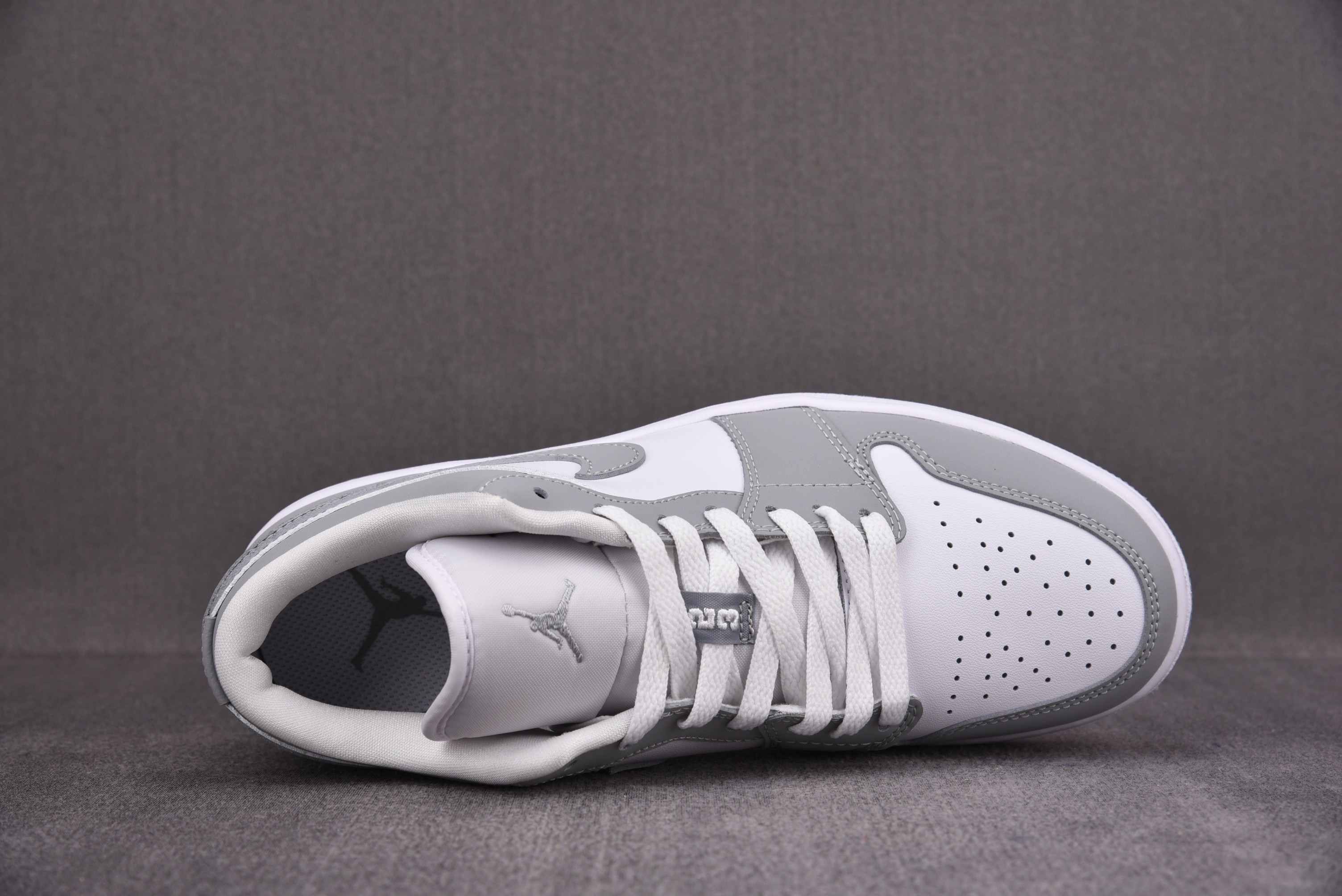 Air Jordan 1 Low White Wolf Grey（Women Size!!）