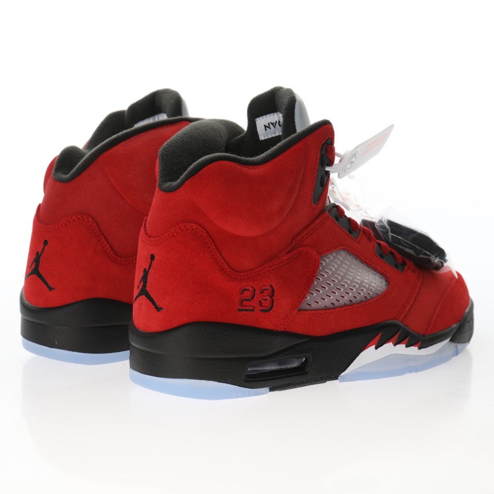 Jordan 5 Retro Raging Bull Red (Wood Box)