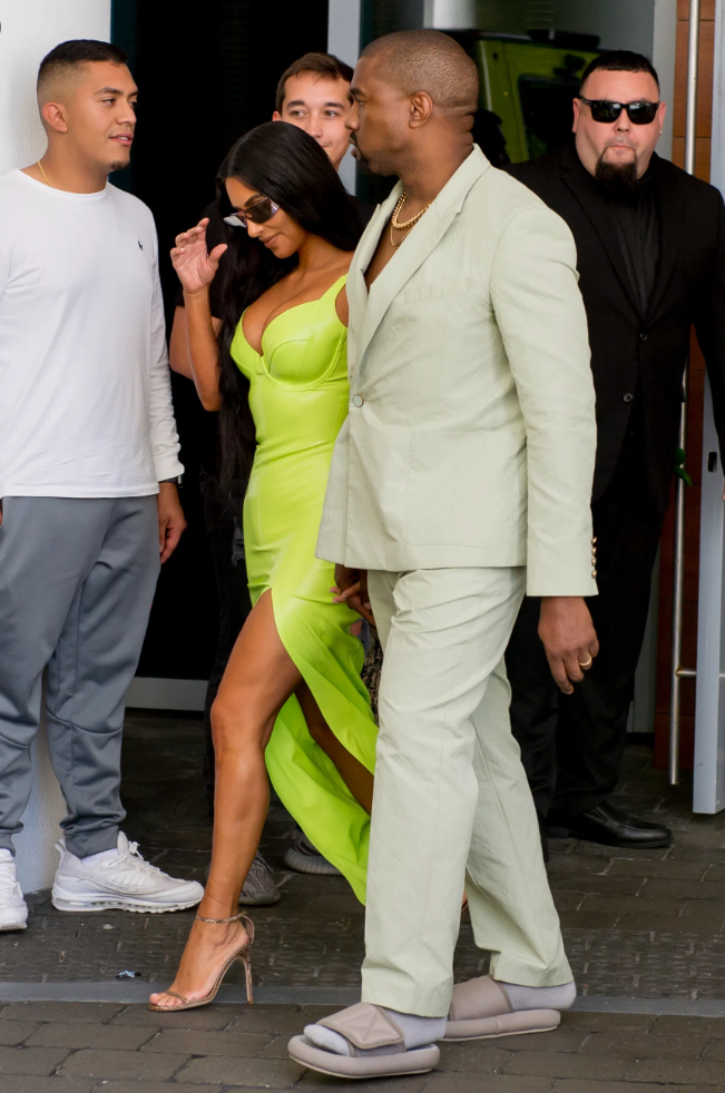 Yeezy Supply Nylon Slipper Taupe