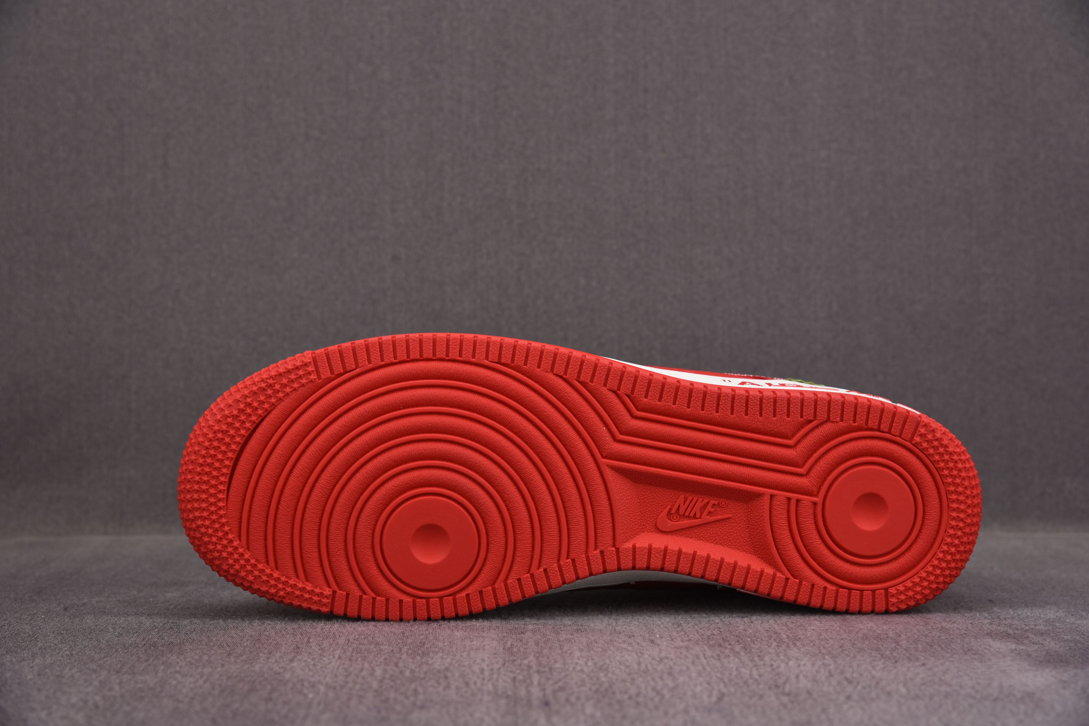 Nike Air Force 1 Low Louis Vuitton University Red (Be careful about the size!!)