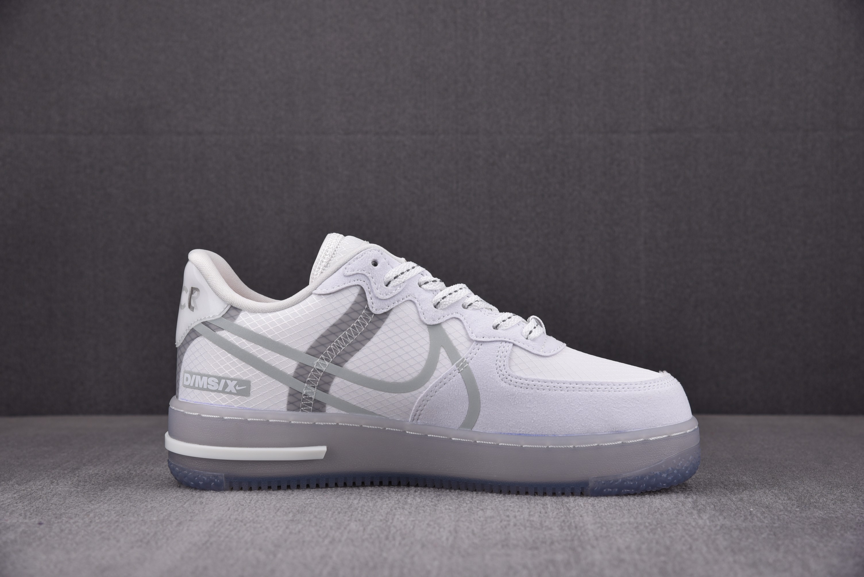 Nike Air Force 1 React White Light Bone