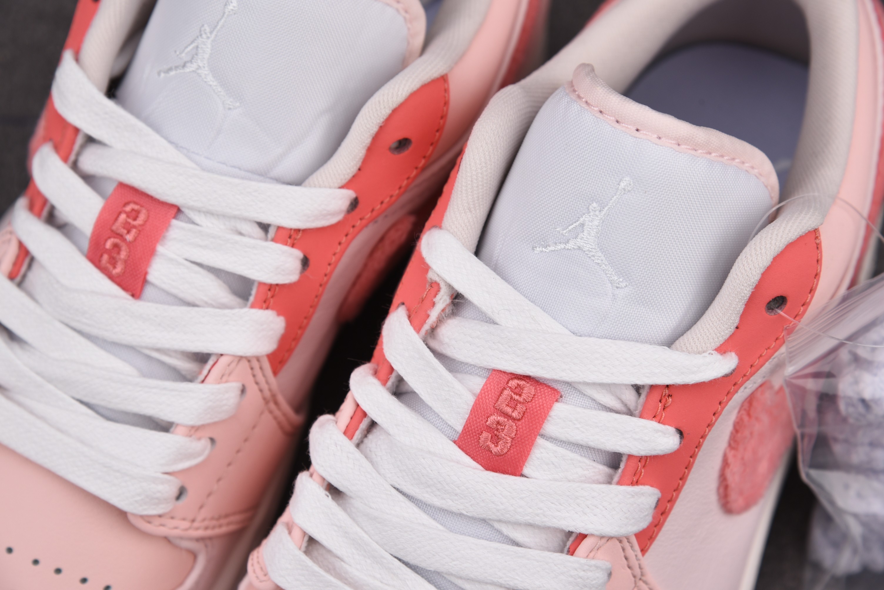 Jordan 1 Low SE Mighty Swooshers Pink (Women Size!!)