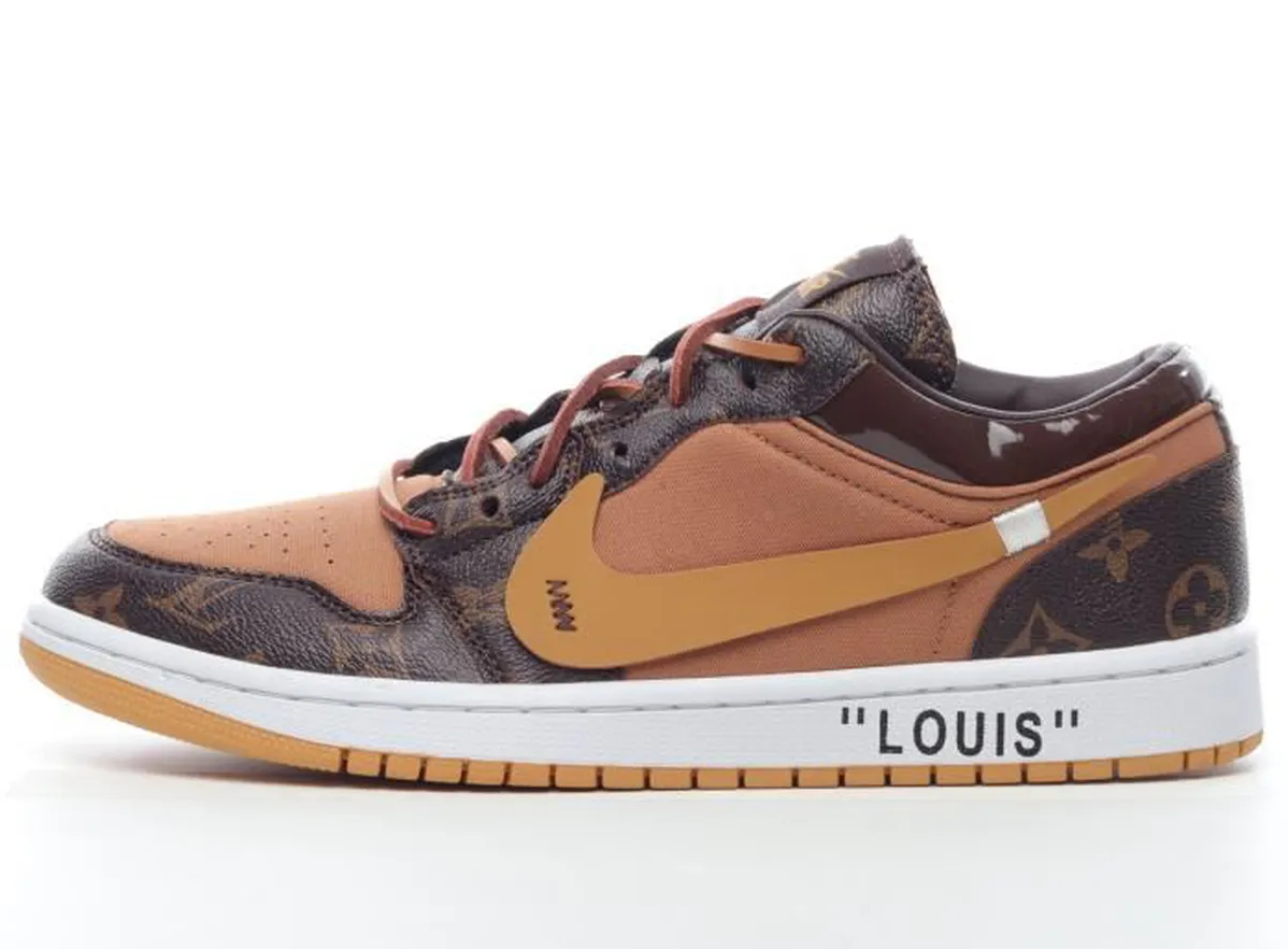 Air Jordan 1 Retro Low x Louis Vuitton Sneaker