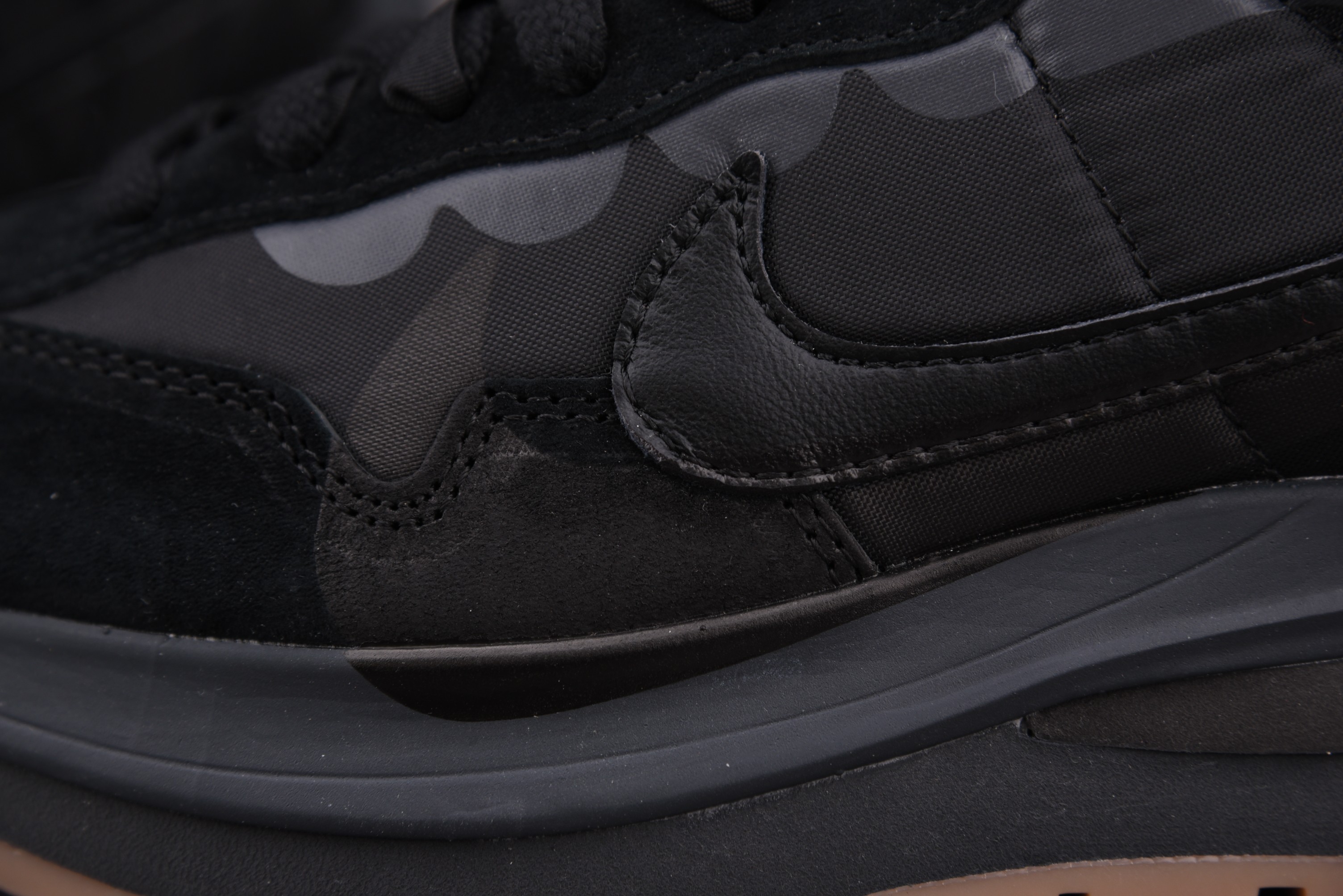 Sacai x VaporWaffle Black Gum