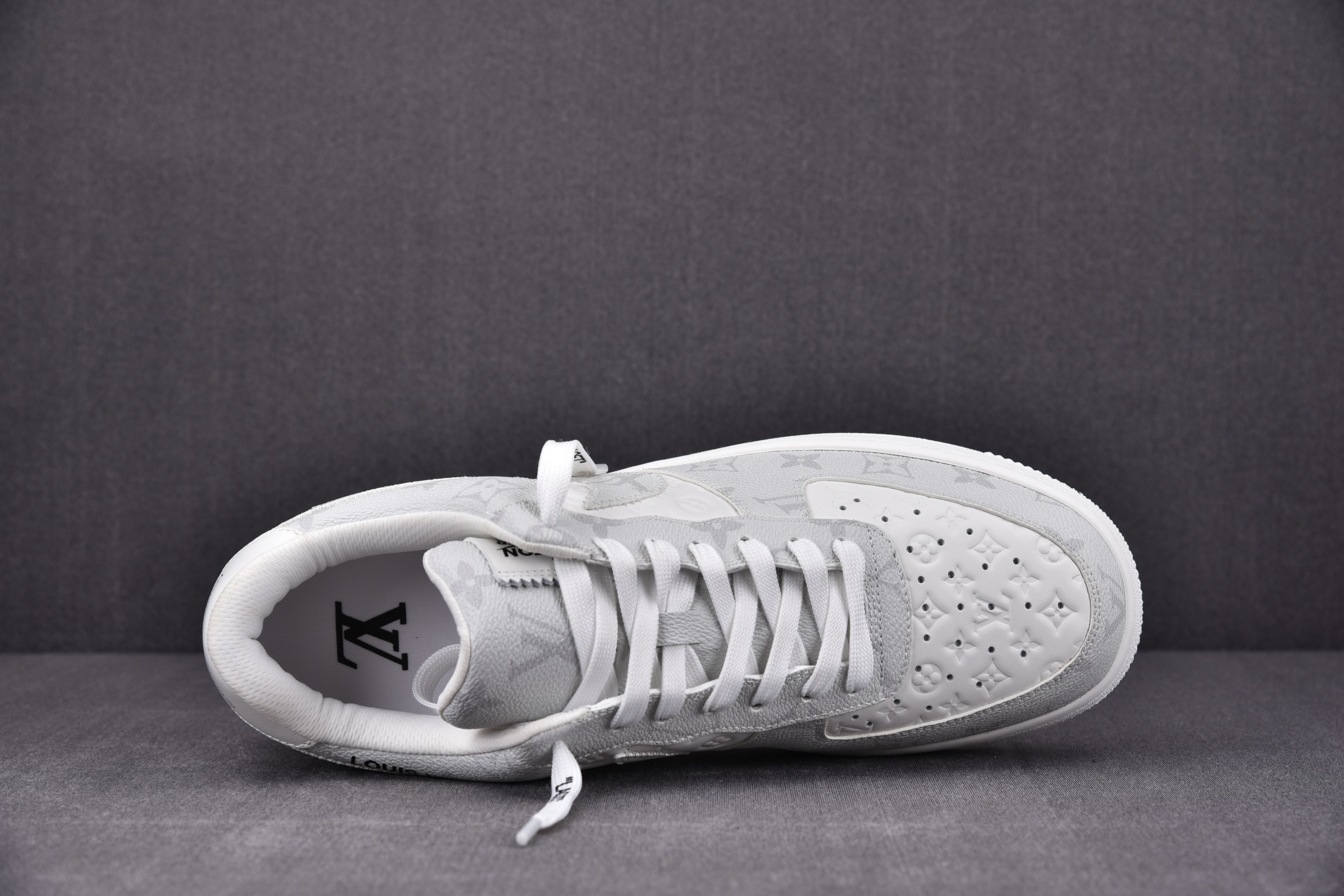 Nike Air Force 1 Low Louis Vuitton Royal Gray White (Be careful about the size!!)