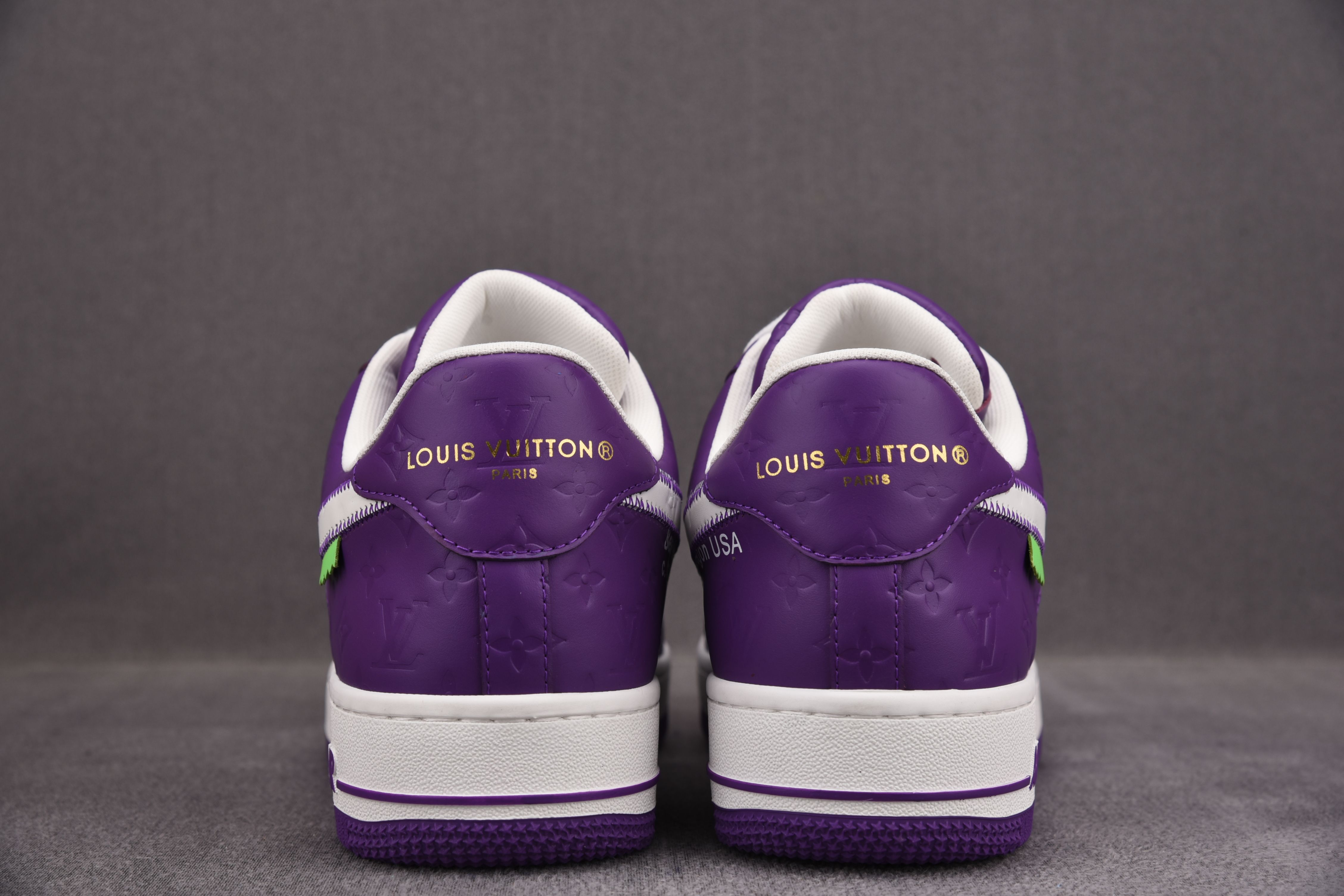 Nike Air Force 1 Low Louis Vuitton Purple White (Be careful about the size!!)