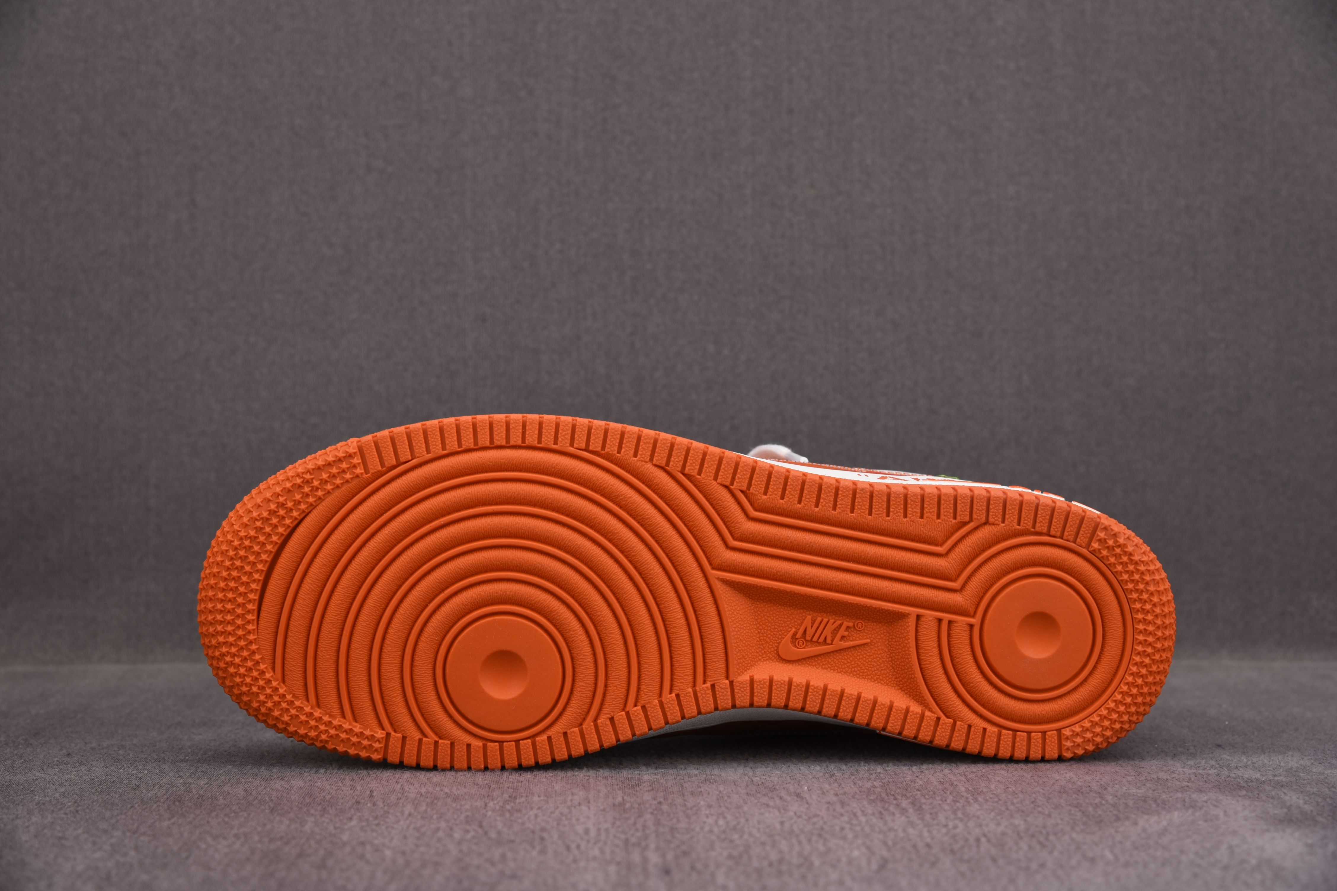 Nike Air Force 1 Low Louis Vuitton University Orange White (Be careful about the size!!)