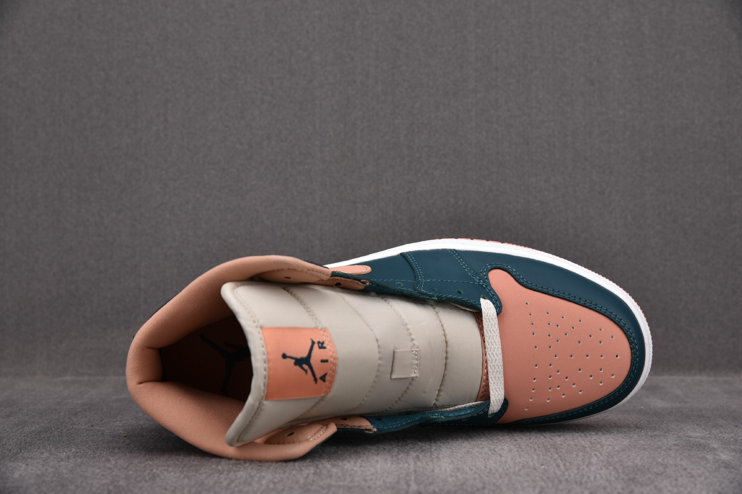 Jordan 1 Mid Dark Teal Green (Women Size!!)