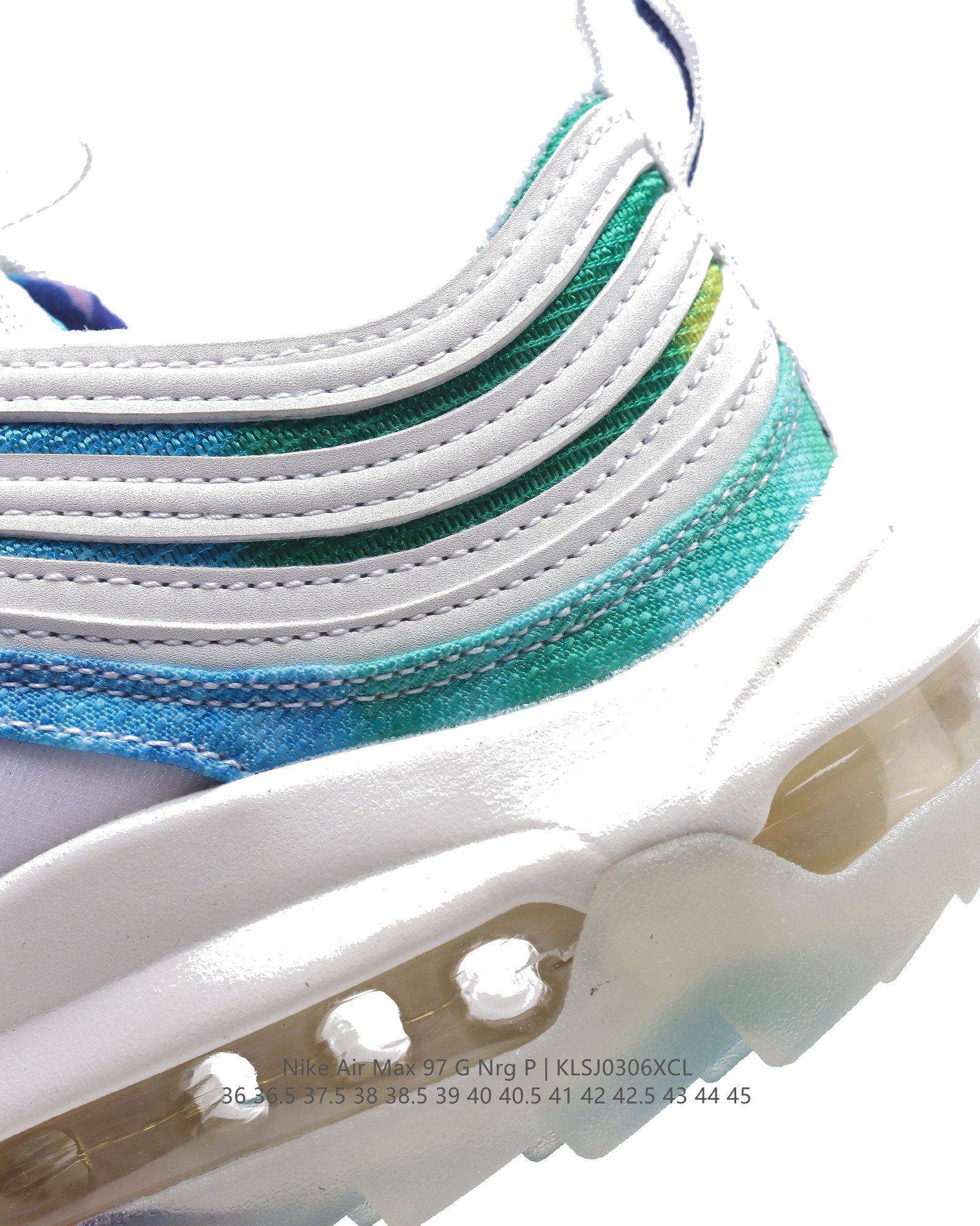 Nike Air Max 97 NRG White&Colorful CK1209-001 Dames & Heren Schoenen