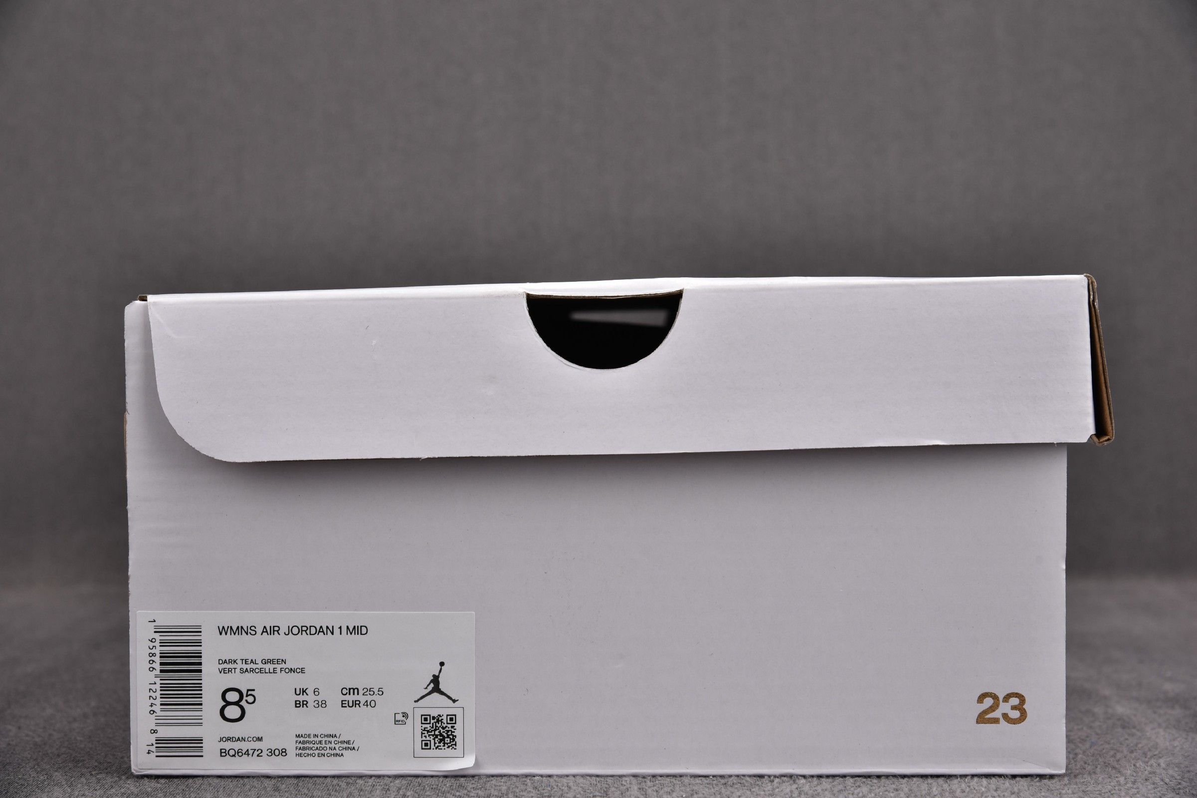 Jordan 1 Mid Dark Teal Green (Women Size!!)