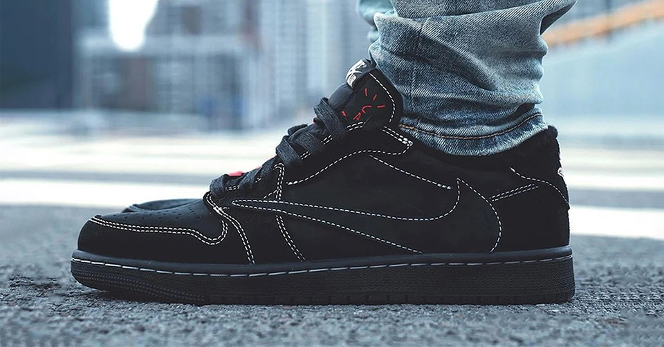 Jordan 1 Retro Low OG SP Travis Scott Black Phantom