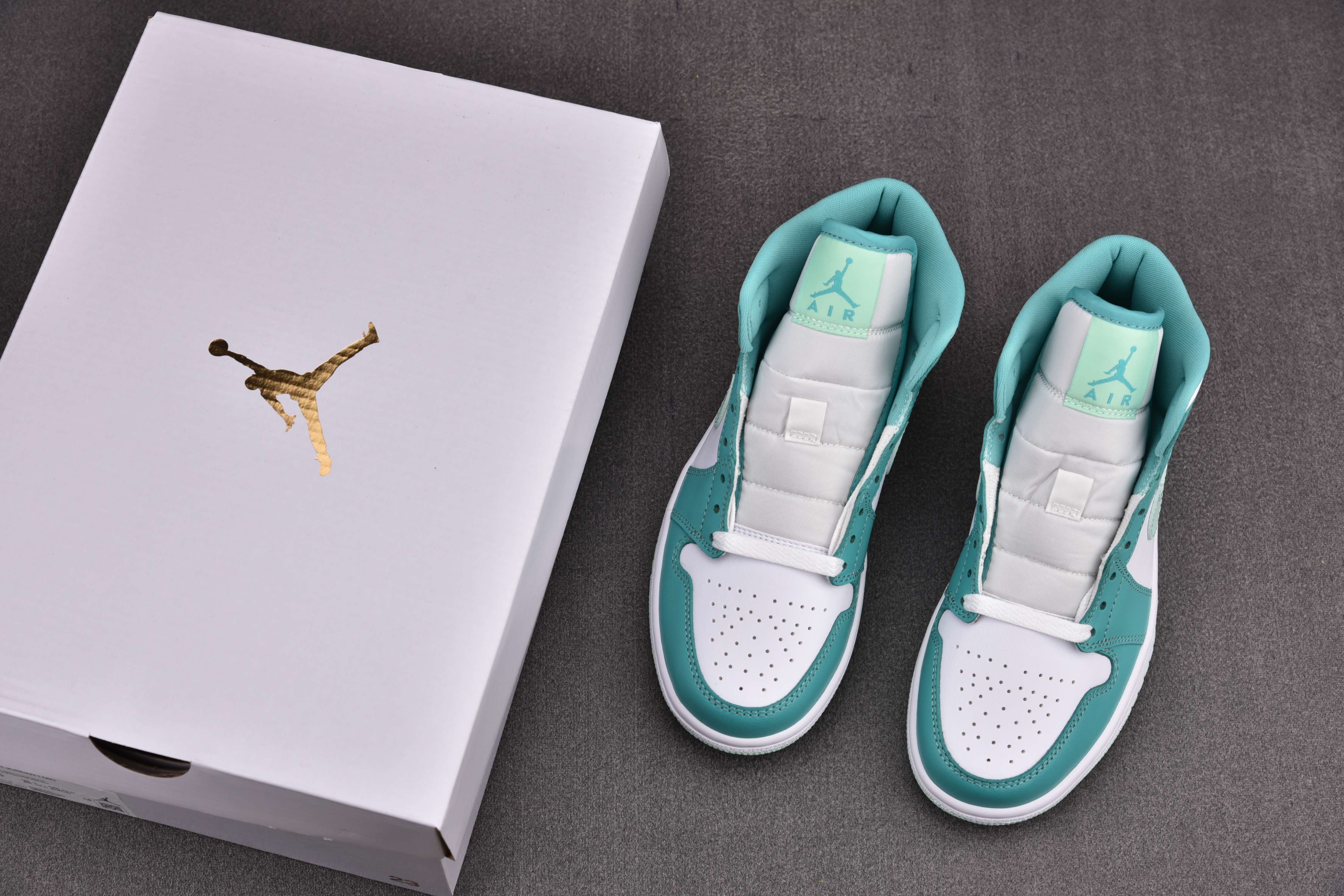 Jordan 1 Mid Washed Teal (Women Size!!)