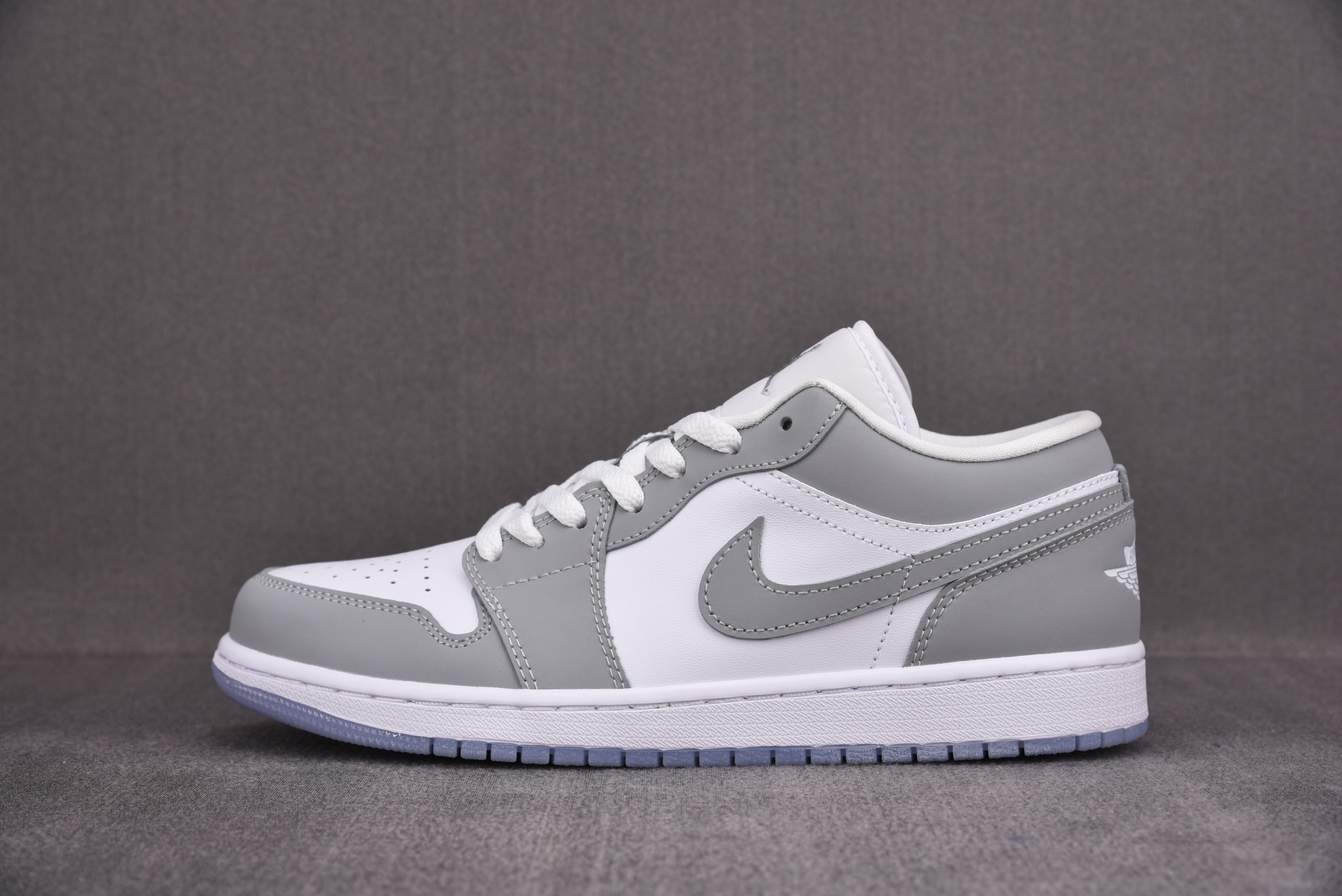 Air Jordan 1 Low White Wolf Grey（Women Size!!）