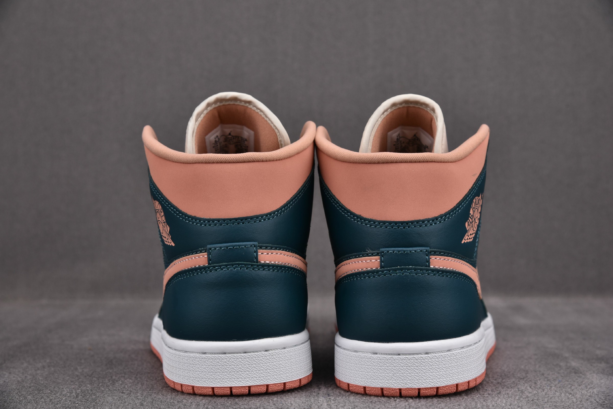 Jordan 1 Mid Dark Teal Green (Women Size!!)