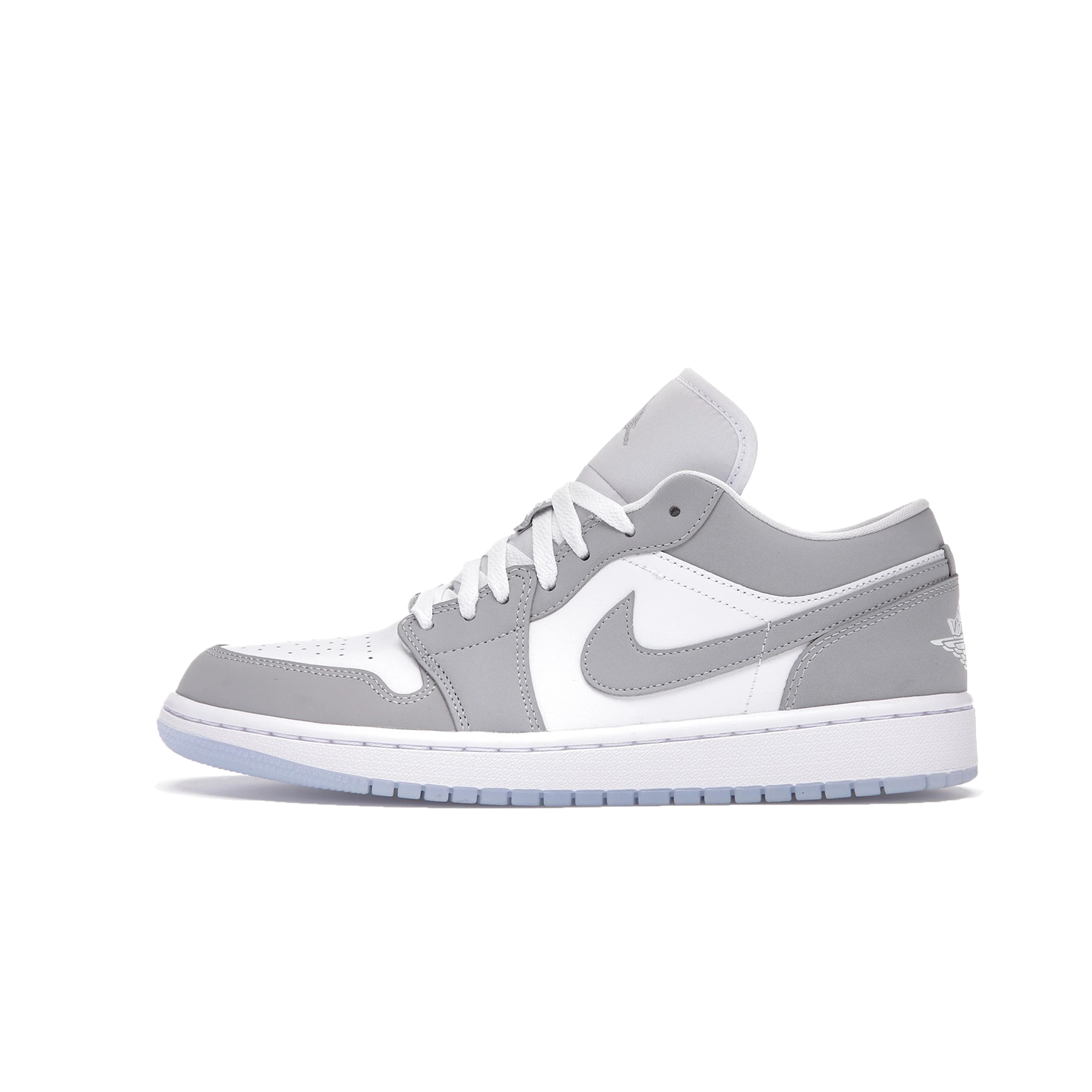 Air Jordan 1 Low White Wolf Grey(Women Size!!)