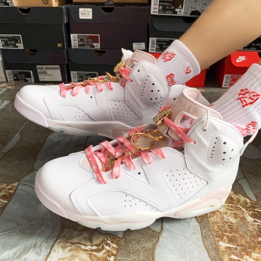 Jordan 6 Retro Gold Hoops (Women Size!!)