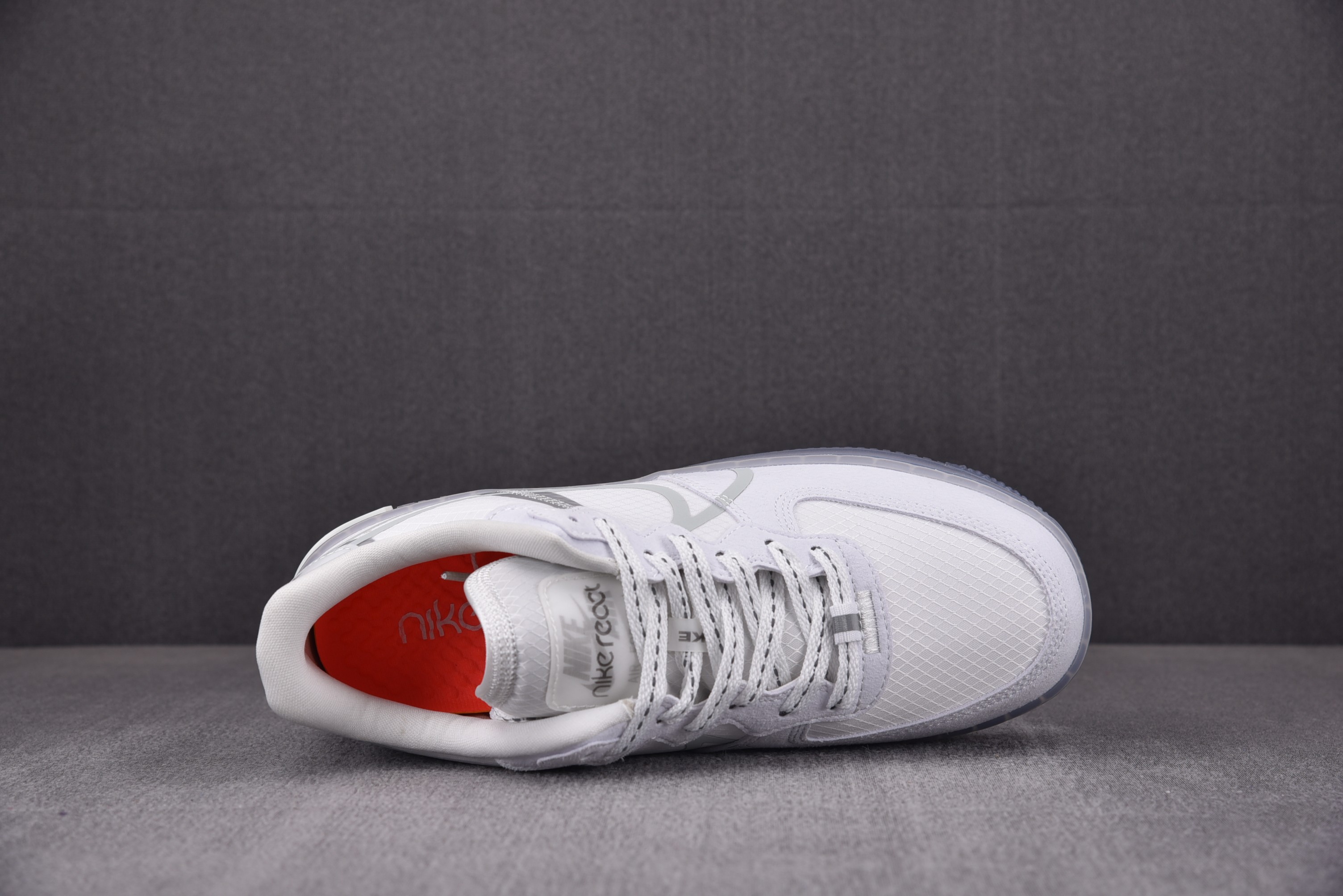 Nike Air Force 1 React White Light Bone