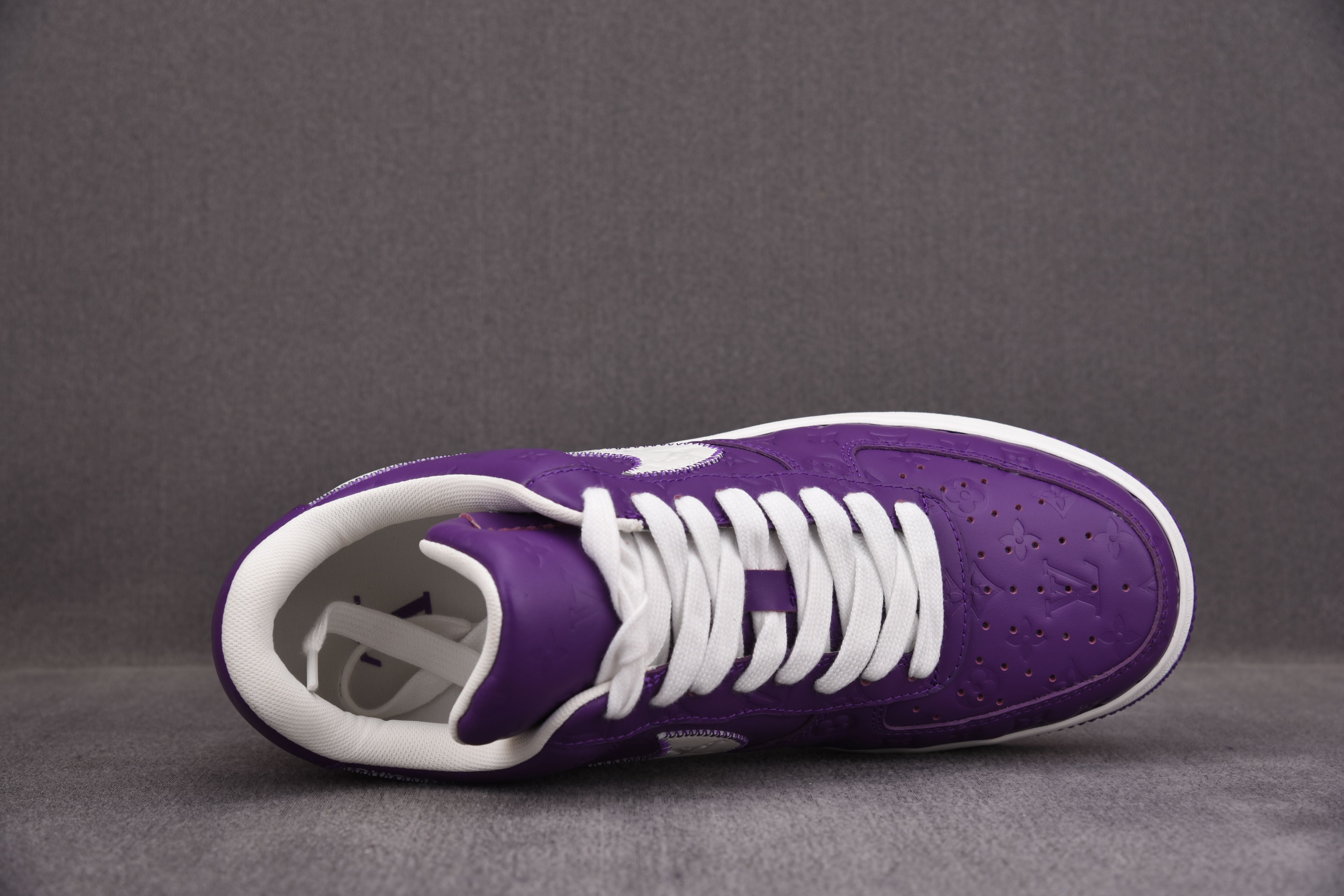 Nike Air Force 1 Low Louis Vuitton Purple White (Be careful about the size!!)