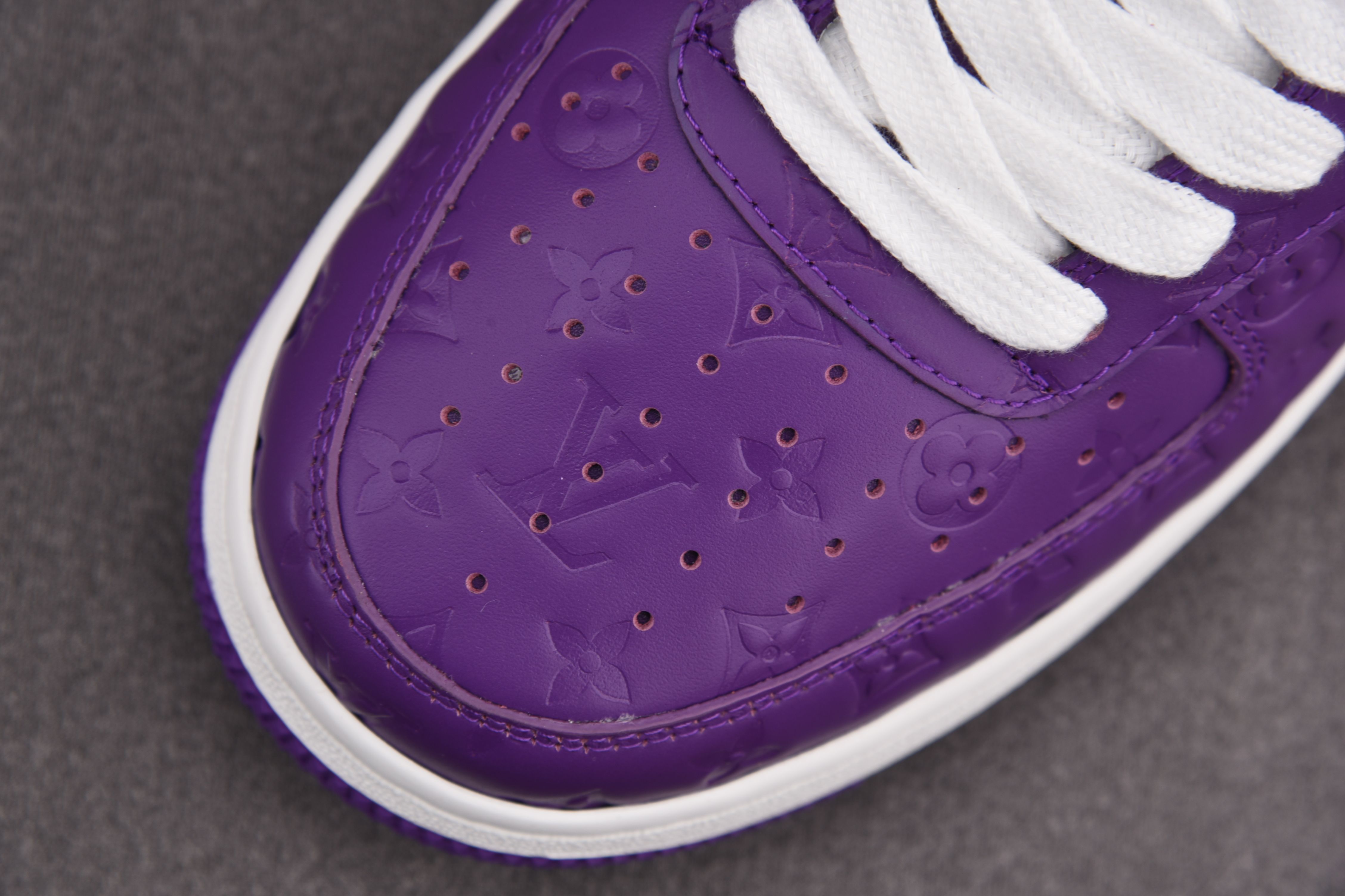 Nike Air Force 1 Low Louis Vuitton Purple White (Be careful about the size!!)
