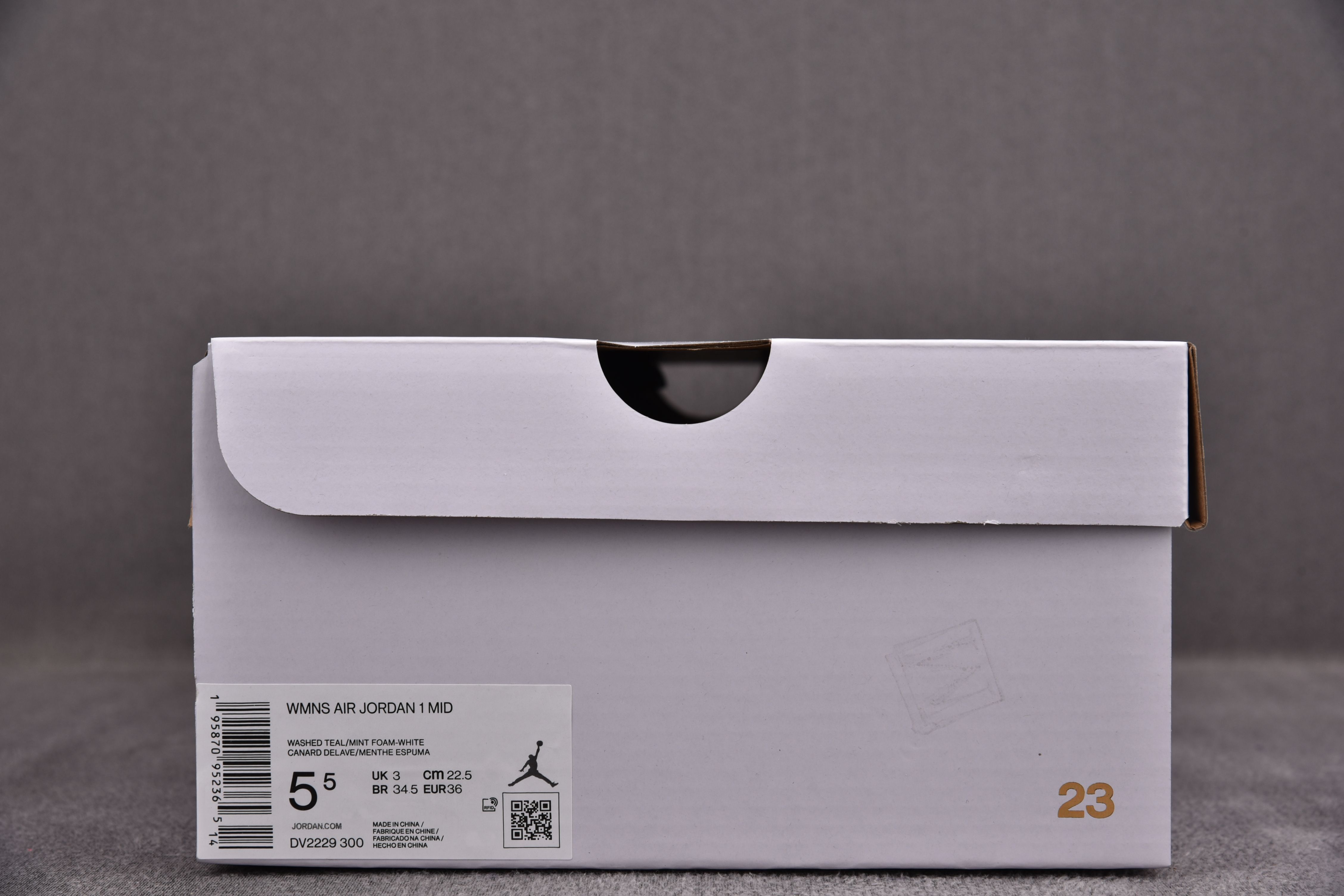 Jordan 1 Mid Washed Teal (Women Size!!)