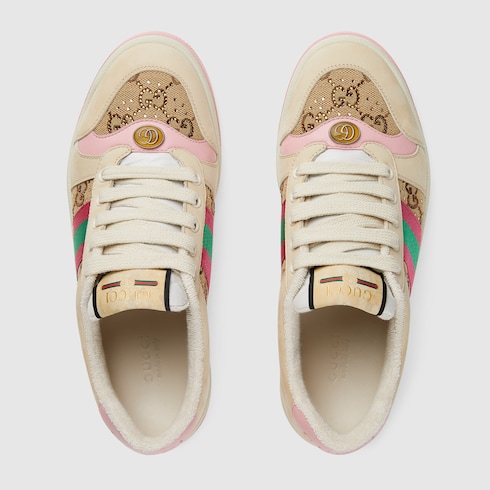 GUCCI Women's Screener sneaker with crystals