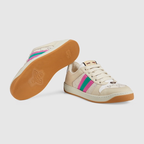 GUCCI Women's Screener sneaker with Web