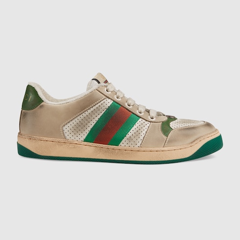 GUCCI Women's Screener leather sneaker