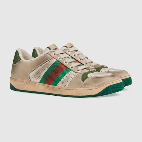 GUCCI Women's Screener leather sneaker