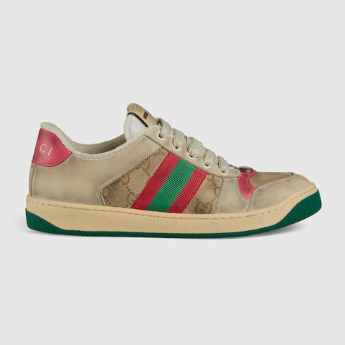 GUCCI Women's Screener leather sneaker