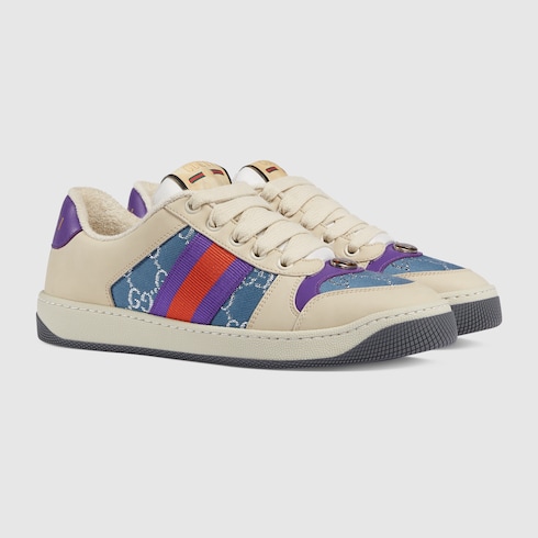 GUCCI Women's Screener sneaker with Web