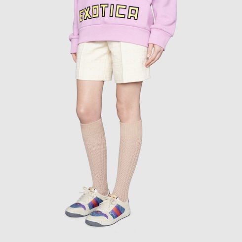 GUCCI Women's Screener sneaker with Web