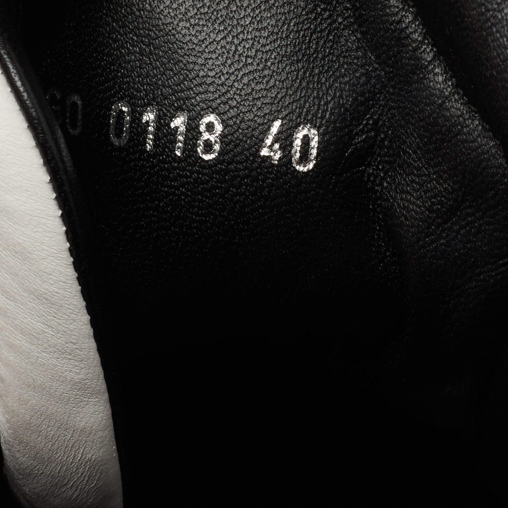 Louis Vuitton Black/White Mesh and Leather Archlight Sneakers