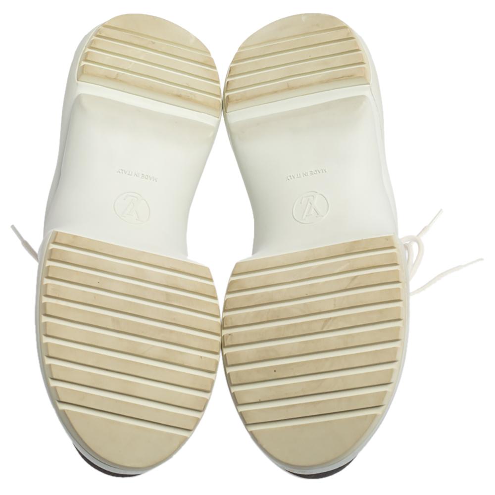 Louis Vuitton White Monogram Canvas and Mesh LV Archlight Sneakers