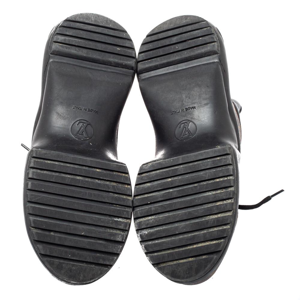 Louis Vuitton Black Monogram Canvas And Mesh LV Archlight Sneakers