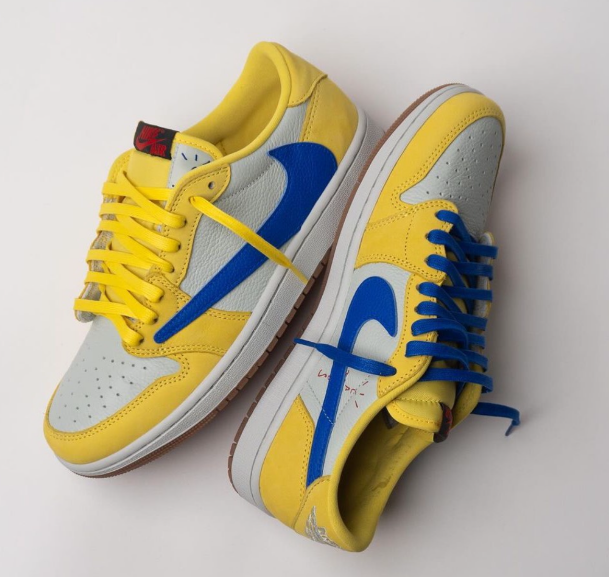 Travis Scott x Jordan Air Jordan 1 Low Canary