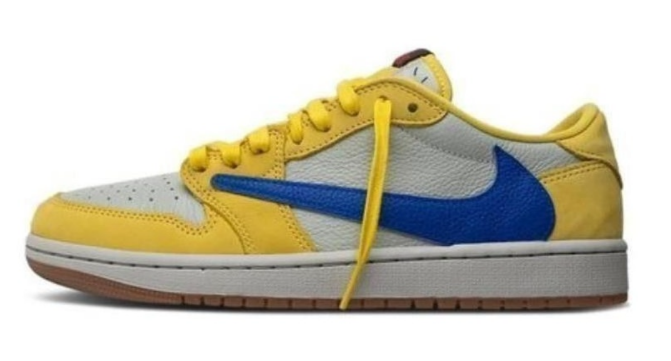 Travis Scott x Jordan Air Jordan 1 Low Canary