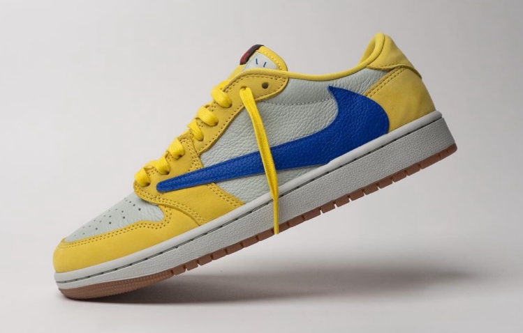 Travis Scott x Jordan Air Jordan 1 Low Canary