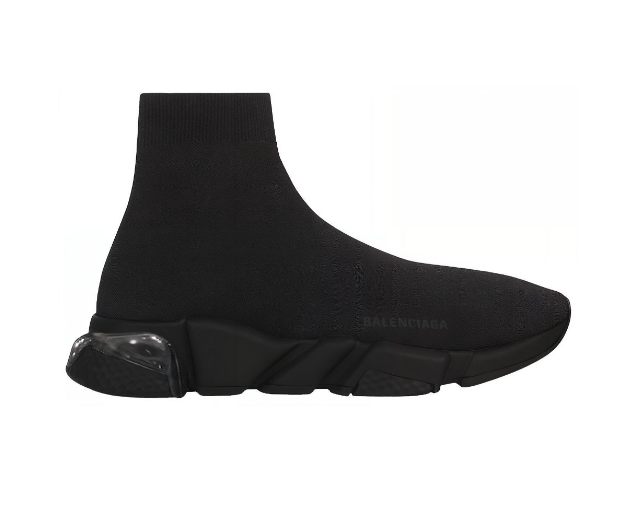 Balenciaga Speed Clear Sole Sneaker black