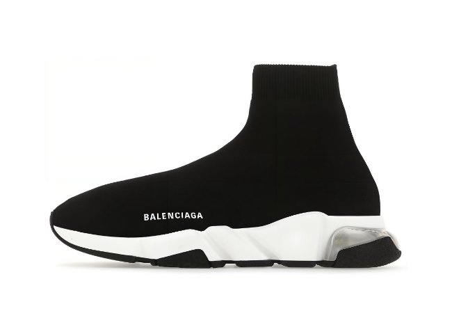 Balenciaga Speed Trainer Clear Sole Black