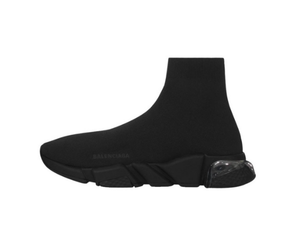 Balenciaga Speed Clear Sole Sneaker black