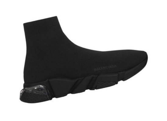 Balenciaga Speed Clear Sole Sneaker black
