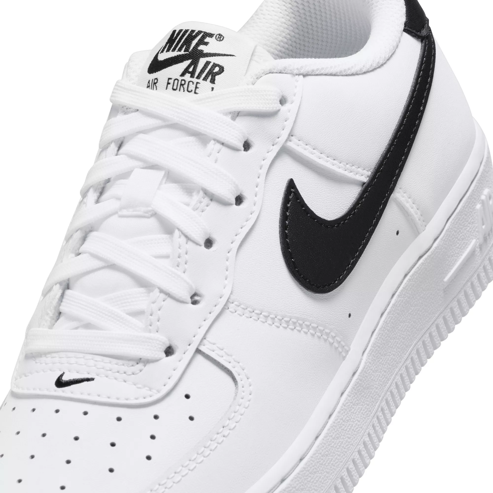 Nike Kinder Air Force 1 Schuhe Schwarz