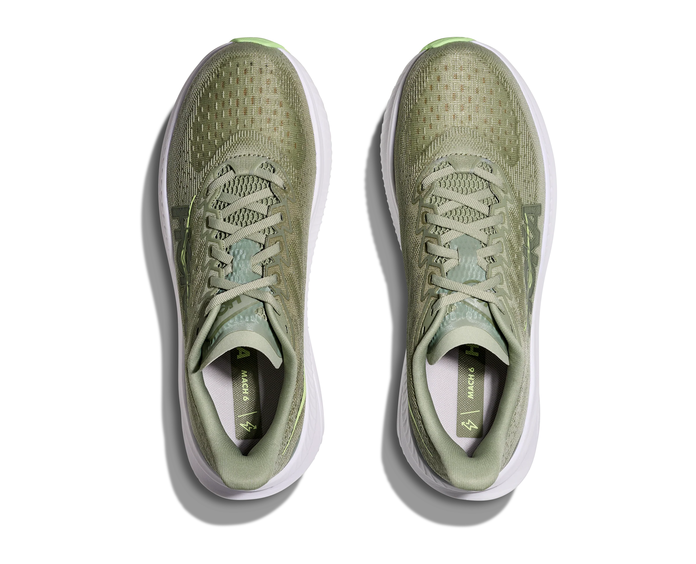 Hoka M MACH 6 Forest Lichen / Tart Apple