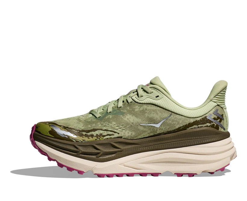 Hoka W STINSON 7 Seed Green / Beet Root