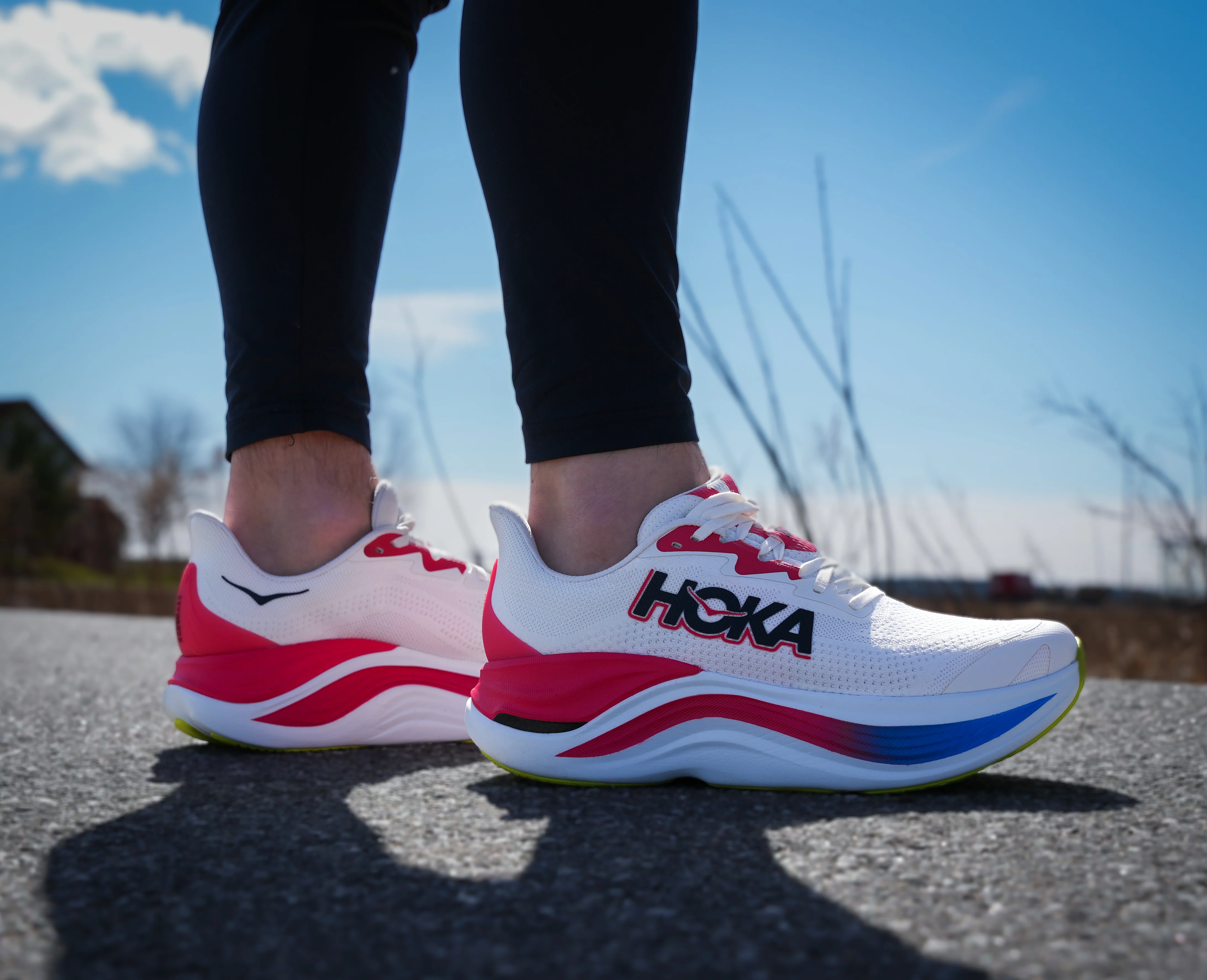 Hoka M SKYWARD X Blanc De Blanc / Virtual Blue