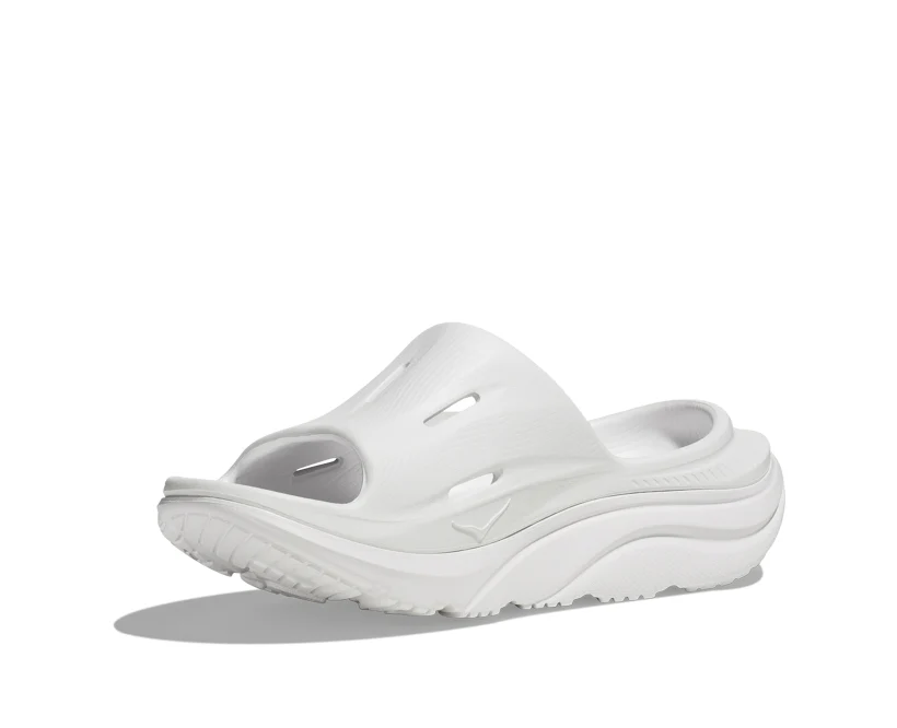 Hoka U ORA RECOVERY SLIDE 3 White / White