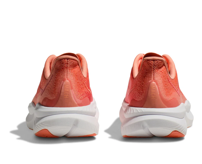 Hoka W MACH 6 LA Guava / White