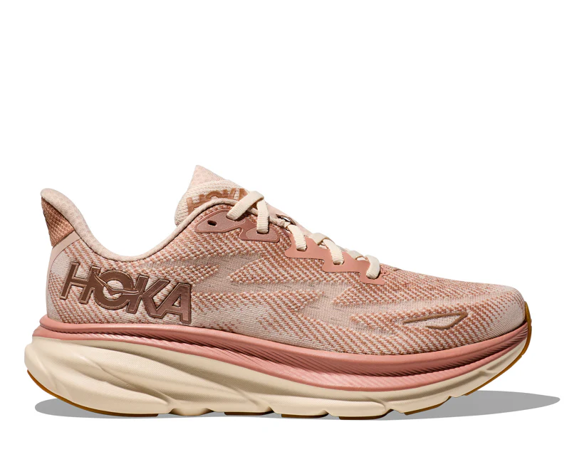 Hoka W CLIFTON 9 Sandstone / Cream