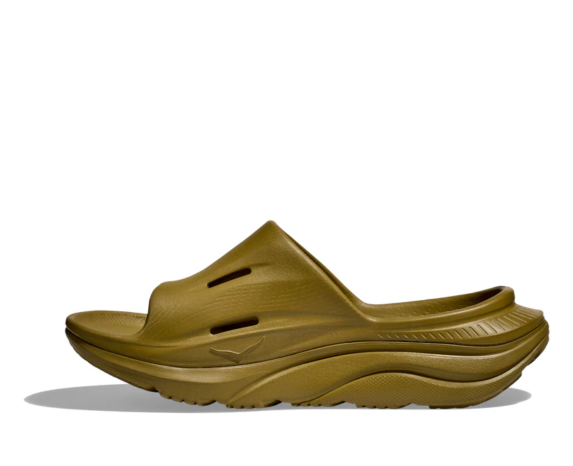 Hoka U ORA RECOVERY SLIDE 3 Green Moss / Green Moss